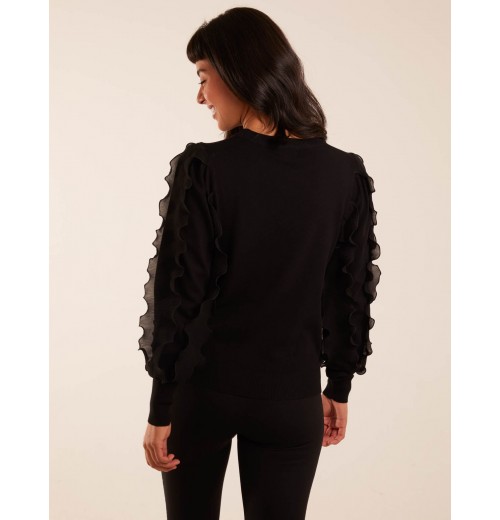 Frill Sleeve Jumper