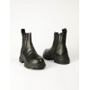 PU Stretch Combat Style Boot