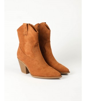 Suede Western Cowboy Boots