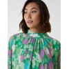 Puffball Chiffon Top