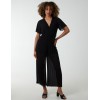 Pleated Wrap Over Jumpsuit