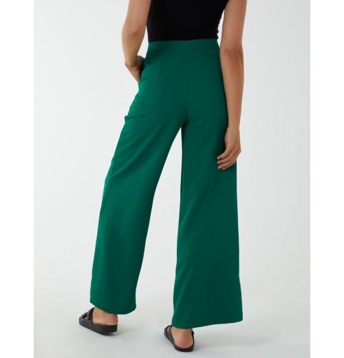 Wide Leg Palazzo Trousers