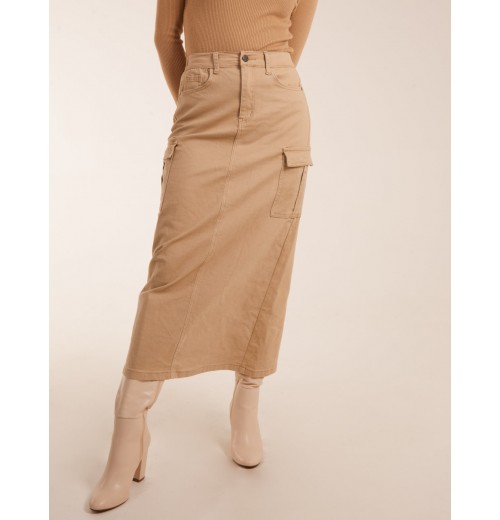 Pocket Midi Skirt