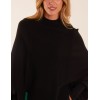 Batwing High Neck Jumper