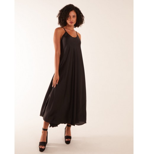 Satin Cami Maxi Dress