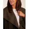 Wool Like Waterfall Cardigan Coat