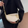 Cream Leather Fanny Pack