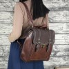 Double Buckle Flap Backpack