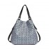 Silver Geometric Bag ERIN