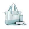 Striped Unisex Diaper Bag