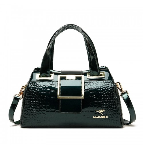 Buckle Leather Bag