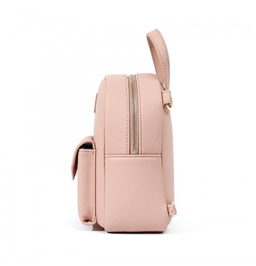 Small Leather Convertible Backpack TAO