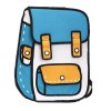 2d Cartoon Backpack