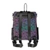 Geometric Backpack Purse