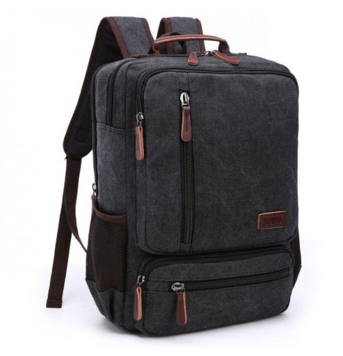 Mens Canvas 15.6 Laptop Backpack