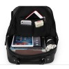 Black Leather Backpack 15 inch Laptop