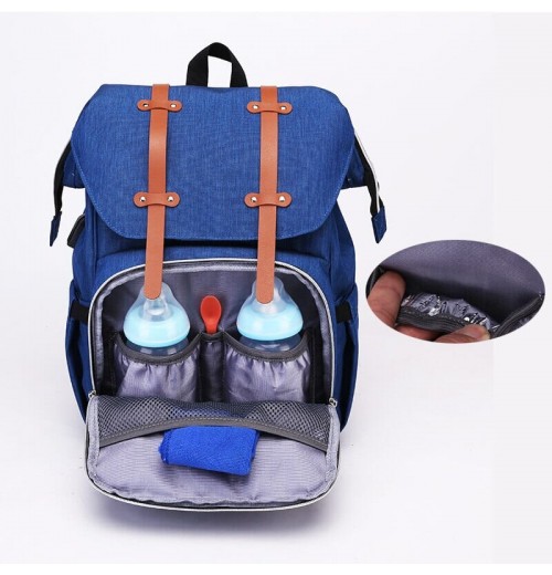 Waterproof USB Charger Diaper Bag