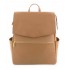 Faux Leather Diaper Backpack