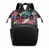 Flower Diaper Bag Backpack