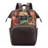 Flower Diaper Bag Backpack