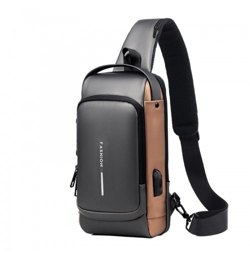 Sling Backpack With USB Port