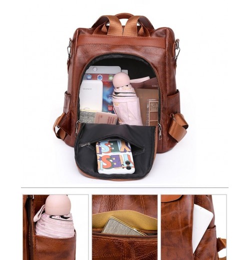 Anti Theft Womens Backpack