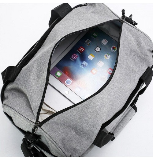 Gym Bag With Wet pocket And Shoe Compartment