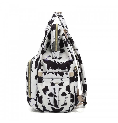 Cow Print Diaper Bag