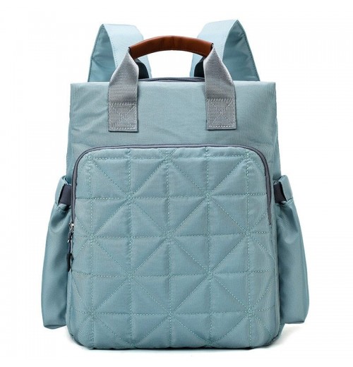 Quilted Nylon Diaper Bag