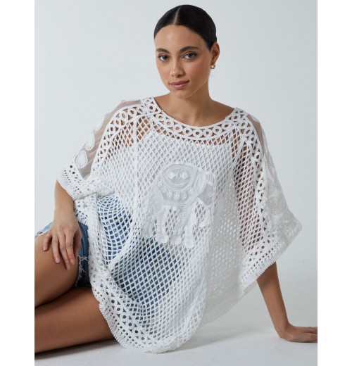 Crochet Elephant Poncho